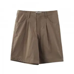Factory Supply Mens 100% Cotton Woven Fabric Shorts