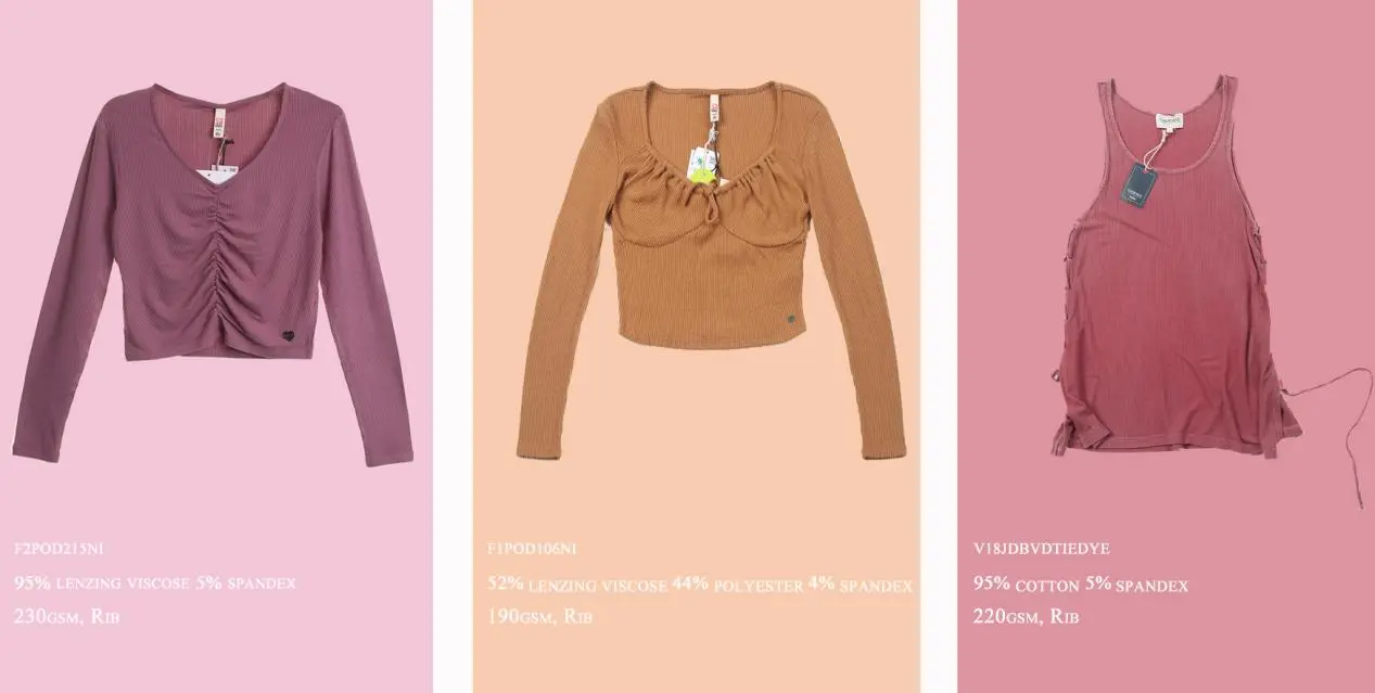 The Application of Ribbed Fabric in Clothing