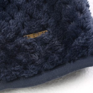 Women’s full zip waffle coral fleece jacket