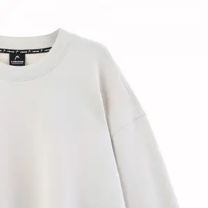 Basic Plain Knitted Scuba Sweatshirts Women’s Top