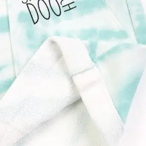 Women’s full print Imitation tie-dye french terry shorts