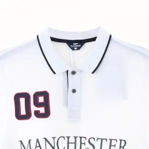 Men’s Printing Embroided Yarn Dye Pique Polo Shirt