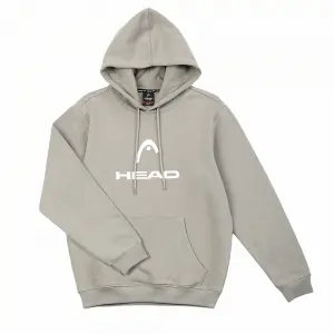 Men’s silicon transfer print kangaroo pocket fleece hoodie