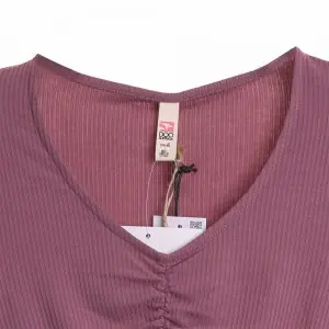 Women Lenzing Viscose Long Sleeve T Shirt Rib Knit Top