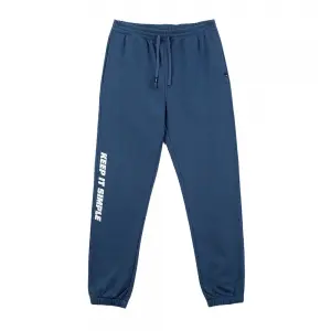 Men’s logo print brushed fleece pants