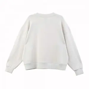 Basic Plain Knitted Scuba Sweatshirts Women’s Top