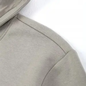 Men’s silicon transfer print kangaroo pocket fleece hoodie