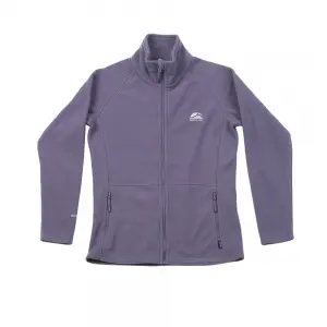 Women’s full zip double side sustainable polar fleece jacket