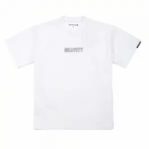 Men’s round collar oversized heavy weight embroidered T-shirt