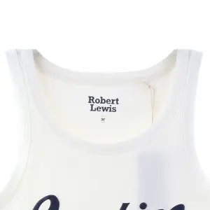 Wholesale Customizable Men’s Vest 100%Cotton Puff Print Sleeveless T Shirt