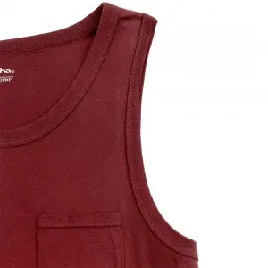 Men’s full cotton dip dye casual tank